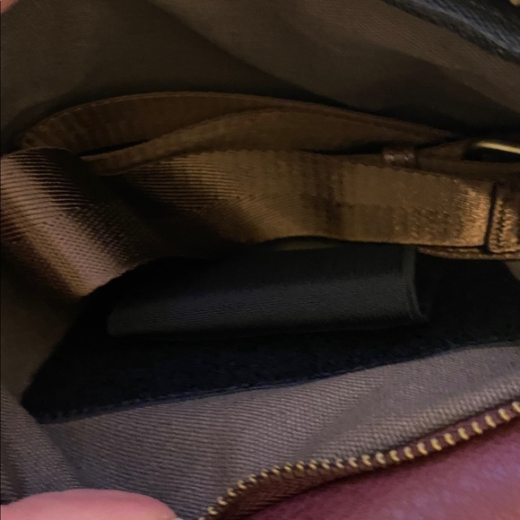 Jessie James Burgundy Leather Crossbody Bag, no signs of wear - Picture 5 of 11